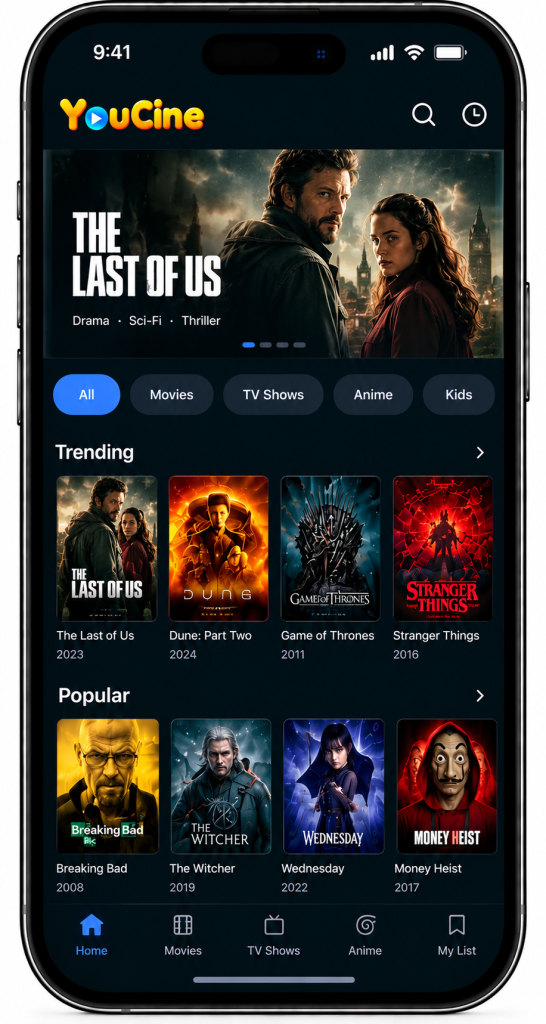 Download YouCine TV on iPhone and iPad