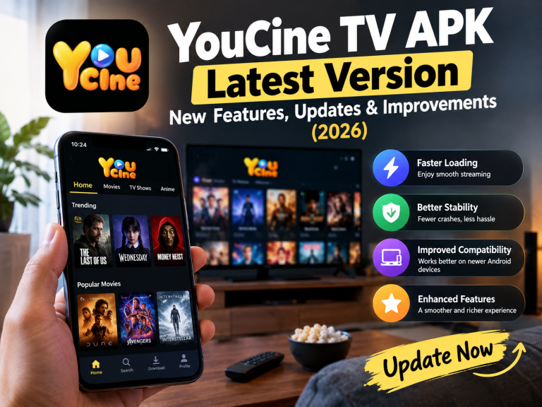 YouCine TV APK Latest Version: New Features, Updates & Improvements (2026)